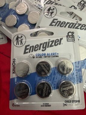 Energizer CR2032 Button Cell Battery Pack - Silver add to any order!